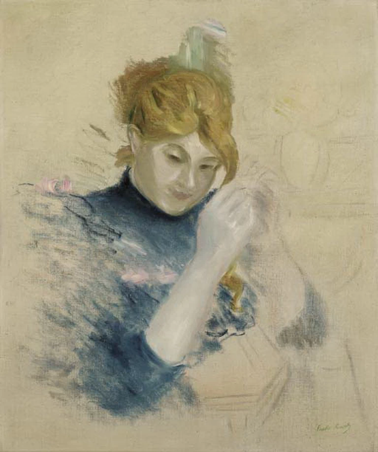 Davanti alla toilette